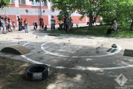 Создатели радиоуправляемых танков состязались в Одессе (фото)