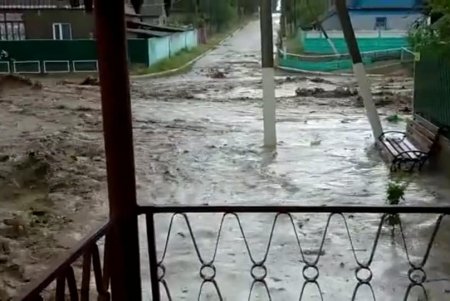 Ливень затопил дома и улицы в Ренийском районе (фото, видео)