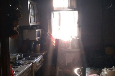 В Черноморске горела квартира: хозяина госпитализировали