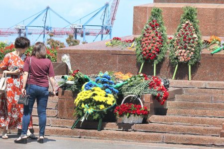 В Одессе почтили память погибших во Второй мировой войне (фоторепортаж)