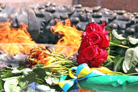 В Одессе почтили память погибших во Второй мировой войне (фоторепортаж)