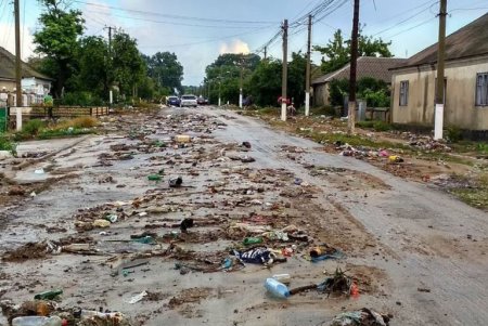 Ливни подтопили частные дома в Подольском и Болградском районах (фото)