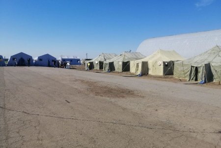 Спасатели развернули лагерь, передвижной пункт и четыре поста в Беляевском районе в связи с опасностью сильного паводка