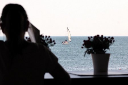 Пляж Ланжерон во время адаптивного карантина (фоторепортаж)