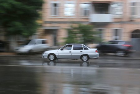 Дождь в большом городе (фоторепортаж)