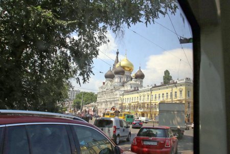 Исторические здания Одессы «оделись» в строительные леса (фоторепортаж) 