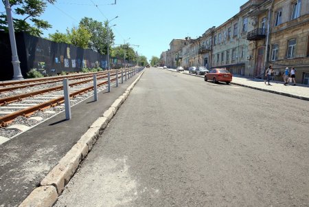 Реконструкция спуска Маринеско завершается (фоторепортаж)