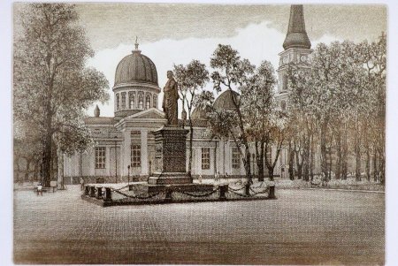 Симфония графики и живописи: выставка творческих работ одесского художника Виталия Парастюка (фоторепортаж)