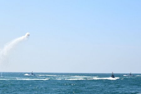 Ударные силы украинских ВМС успешно отработали совместные оборонительные и наступательные действия (фото)