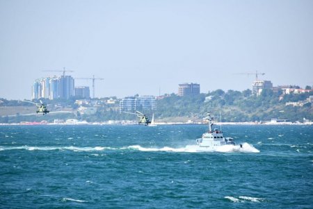 Ударные силы украинских ВМС успешно отработали совместные оборонительные и наступательные действия (фото)