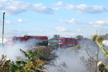 За день спасатели восемь раз выезжали на тушение природных возгораний (фото)