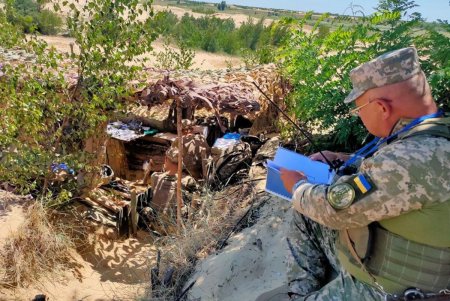 На полигоне в Одесской области прошли учения артиллеристов ВМС Украины (фото)