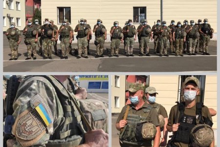 Бойцы «Шторма» на месяц отправились в зону проведения Операции объединенных сил