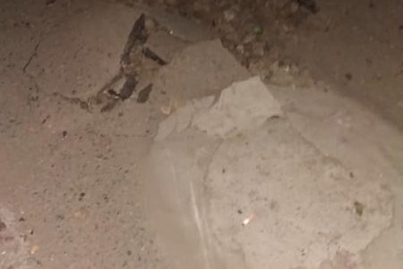На Хуторской «ВАЗ» снес остановку общественного транспорта (фото)