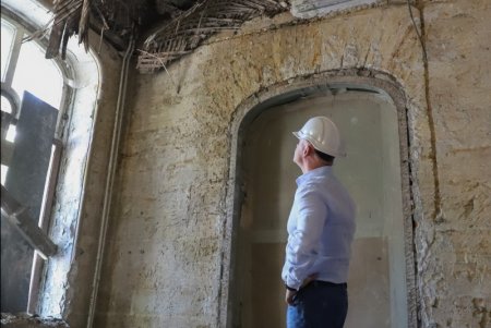 Специальная комиссия обследовала дом Гоголя для старта процесса его восстановления (фото)