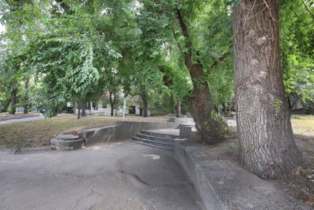 Сквер с Курсантской лестницей (фоторепортаж)