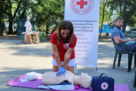 В парке Шевченко одесситы сдавали экспресс-тесты на ВИЧ и гепатит С (фото)