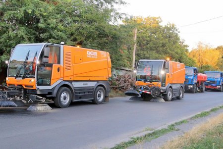 В частном секторе Одессы стартовал проект по механической уборке (фото)