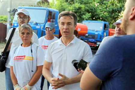 В частном секторе Одессы стартовал проект по механической уборке (фото)