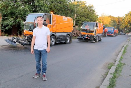 В частном секторе Одессы стартовал проект по механической уборке (фото)