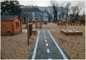 За счет муниципального бюджета в Киевском районе ремонтируют школы и детсады (фото)