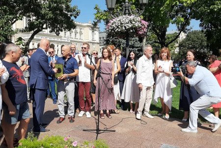 На Аллее звезд появились пять новых табличек (фото)