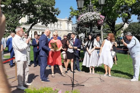 На Аллее звезд появились пять новых табличек (фото)