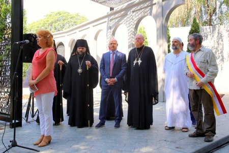 В Преображенском парке открыли Мемориальный музей-стену (фоторепортаж)