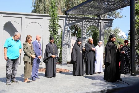 В Преображенском парке открыли Мемориальный музей-стену (фоторепортаж)