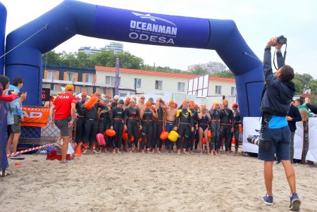 Международные соревнования «Oceanman Odessa - 2020» на Ланжероне (фоторепортаж)