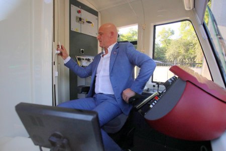 Новый трамвай Odissey Max запустят на поселок Котовского (фоторепортаж)