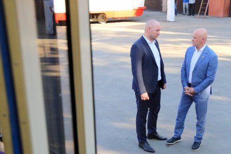 Новый трамвай Odissey Max запустят на поселок Котовского (фоторепортаж)