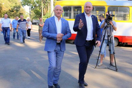 Новый трамвай Odissey Max запустят на поселок Котовского (фоторепортаж)