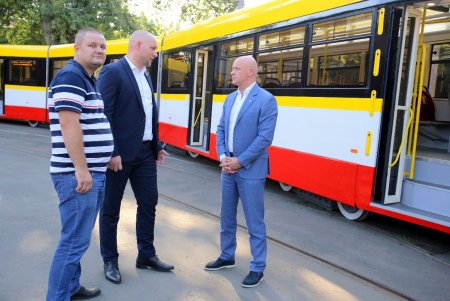 Новый трамвай Odissey Max запустят на поселок Котовского (фоторепортаж)