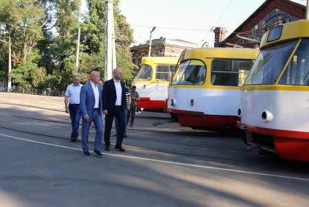 Новый трамвай Odissey Max запустят на поселок Котовского (фоторепортаж)