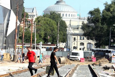 Хроники реконструкции Новощепного ряда (фоторепортаж)