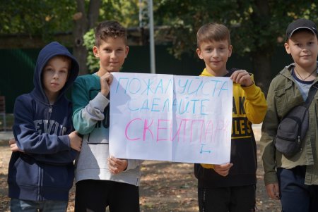 Окончание благоустройства сквера возле кинотеатра «Вымпел» отметили детским праздником (фото)
