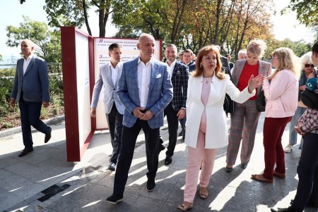 Открыта первая очередь благоустройства бульвара Жванецкого (фоторепортаж)