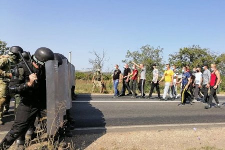 В Белгород-Днестровском районе пограничники и нацгвардейцы тренировались противостоять бандам, которые пытались незаконно пересечь границу (фото, видео)