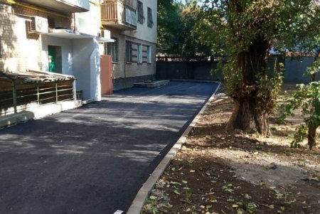 В трех районах города проводится капитальный ремонт внутриквартальных проездов