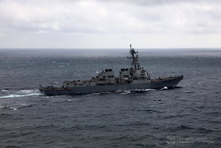 В Черном море провели совместные учения украинских и американских моряков (фото)