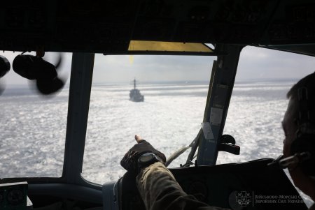В Черном море провели совместные учения украинских и американских моряков (фото)