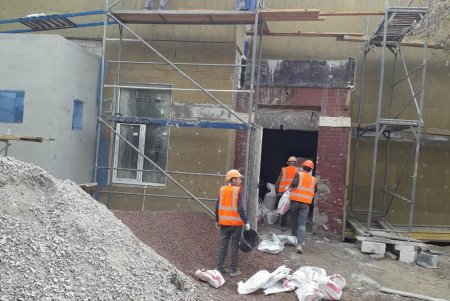 На уровне с частными клиниками: в больнице на Слободке строят современное приемное отделение (фото)