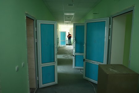 Масштабный капремонт в городских больницах (фоторепрортаж)
