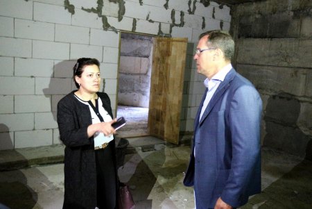 Строительство Центра админуслуг в Малиновском районе (фоторепортаж)