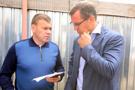 Строительство Центра админуслуг в Малиновском районе (фоторепортаж)