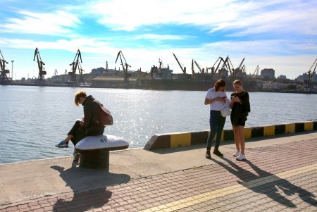 Теплый октябрь в Одессе (фоторепортаж)