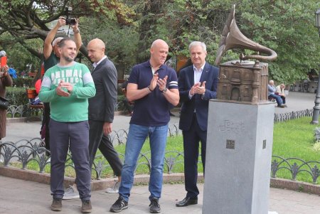 Торжественное открытие интерактивной композиции «Звуки Одессы» в Горсаду (фоторепортаж)