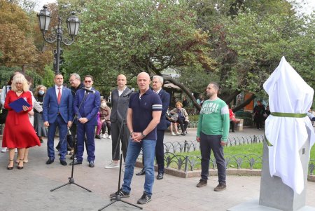 Торжественное открытие интерактивной композиции «Звуки Одессы» в Горсаду (фоторепортаж)