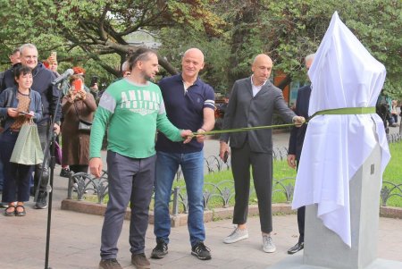 Торжественное открытие интерактивной композиции «Звуки Одессы» в Горсаду (фоторепортаж)